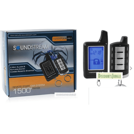 Soundstream ARS.2 Car Alarm Remote Start Keyless Entry Vehicle Security