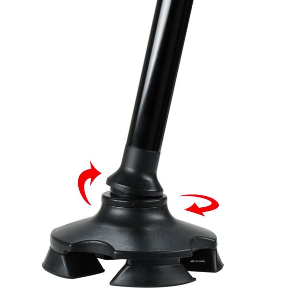 Self Standing Cane - Best Guaranteed - 4 Feet Stand-Up Cane - With LED Light - Hurry Before They Are Gone - Adjustable - Foldable