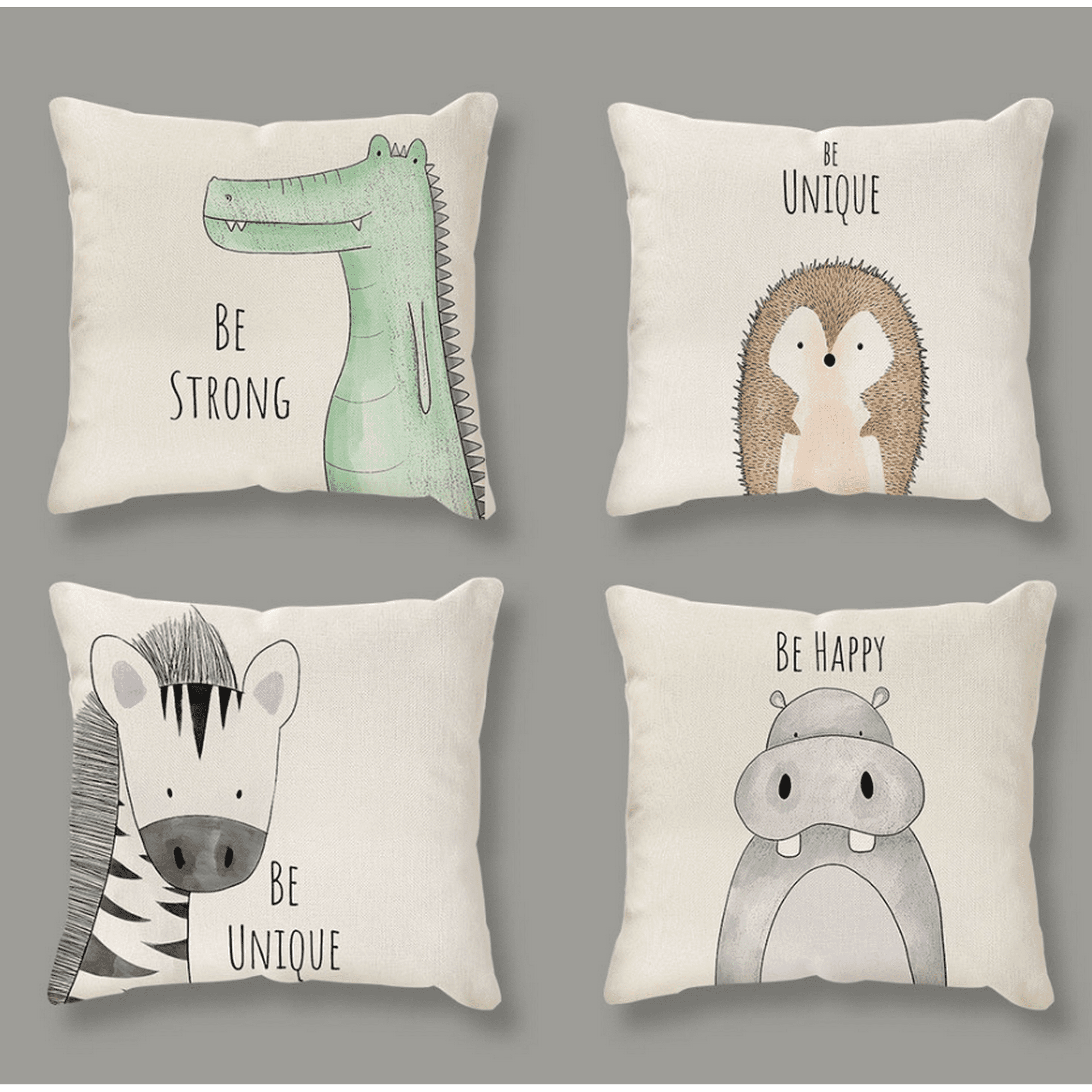 Animal pillow covers hotsell