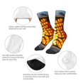 thumbnail image 3 of Naloa Halloween Fruit Platter Kids Socks Unisex Kids and Toddlers' Crew Socks, ,1 Pairs, 3 of 5