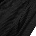 thumbnail image 4 of Corduroy Pants for Men Solid Color Elastic Waist Drawstring Streetwear Trousers with Pockets Fathers Gift, 4 of 8