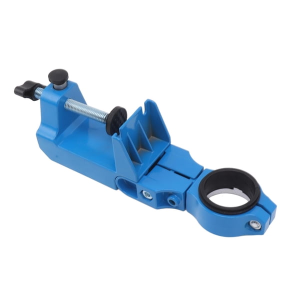 YAHHU 360° Adjustable Bench Drill Holder – Versatile Aluminum Alloy Bracket for Hand Drills, Power Tools & Workshop Organization