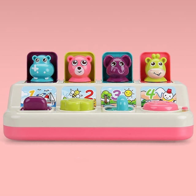 Jouets Pop-up Coucou Cinq Toiles Pour Enfants, Jouets Ducatifs Pour Bote De Commutation Pour L'ducation Prscolaire