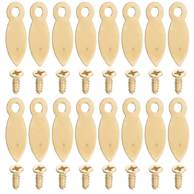 Houderco 200Ud Accesorios Metálicos Para Marcos De Fotos Con Decorativo Color Dorado Resistente