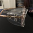 thumbnail image 2 of Two Pairs Safety Glasses Side Shield Transparent Glasses Frame Side Wing Double Hole Glasses Side Shield, 2 of 7