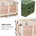 Axio Spring Twisted Latch Wooden Box Butterflies Latch Toolbox Toggle