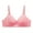 Hot Pink, variant on THDHVS Wireless Bras for Women,Bras for Women,Lady's Embroidered Glossy Comfortable Breathable Bra Underwear No Rims Pink 46