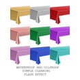 thumbnail image 3 of 1pc Solid Color Disposable Table Cover, Rose Gold Disposable Tablecloth, For Party, 3 of 3