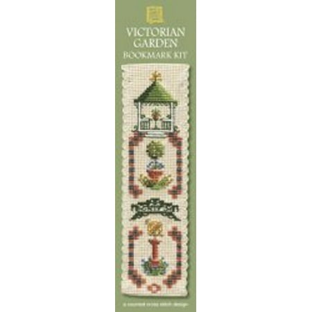Textile Heritage Counted Cross Stitch Bookmark Kit - Victorian Garden