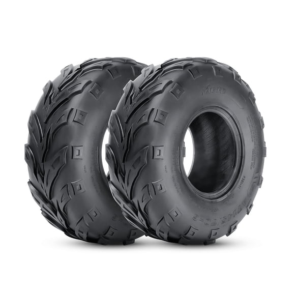 HARBERD 145/70-6 4PR ATV & Go Kart Street Mini Bike Tires 145 70-6 Tubeless off-Road Tires  Set of 2