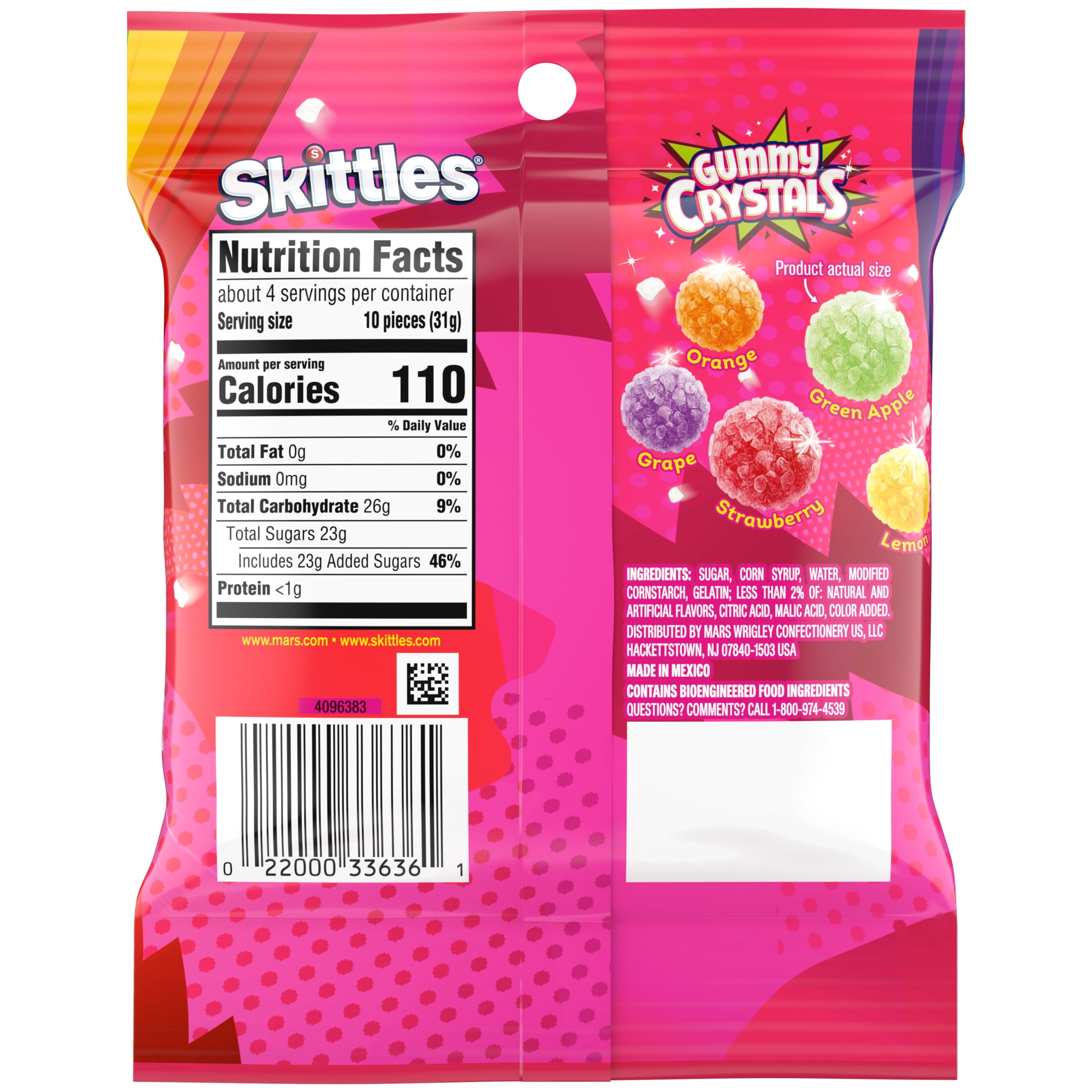 SKITTLES CRYSTALS ORIGINAL