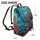 thumbnail image 2 of Easygdp Colorful Rainbow Glitter Mochila de Cuero para Mujeres, Bolso de Hombro, Bolsos de Mano de Moda para Trabajo y Viajes, 2 of 4