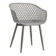 thumbnail image 3 of Moe's Home Collection Piazza Outdoor Chair Grey-Set Of Two, 3 of 5