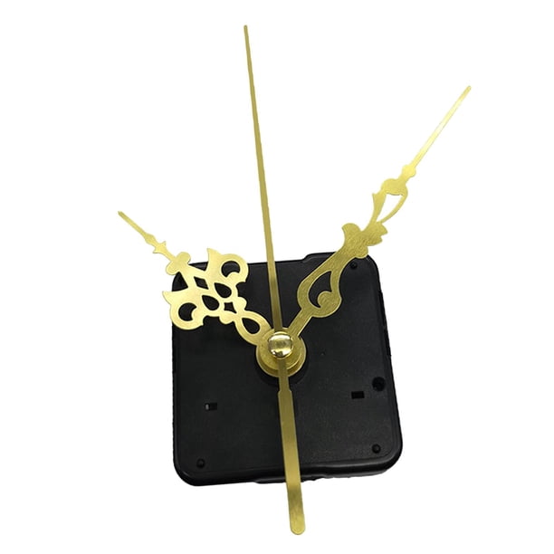 Mecanismo de movimiento de reloj alto con manecillas, kit de motor de reloj para reloj de pared grande Oro