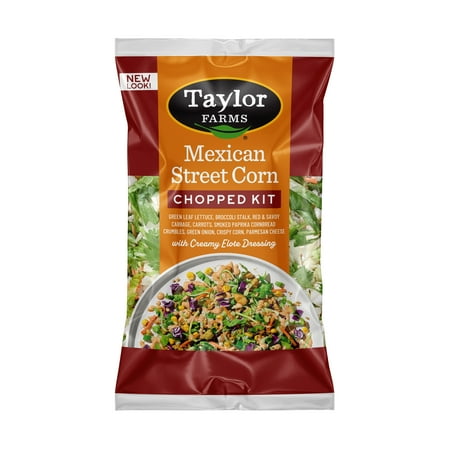 Taylor Farms Mexican Style Street Corn Fresh Chopped Salad Kit, 11.62 oz, Fresh