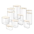 thumbnail image 4 of Sorbus 11-Pack Assorted Size Airtight Food Storage Containers – Clear Pantry Organizer, 4 of 8