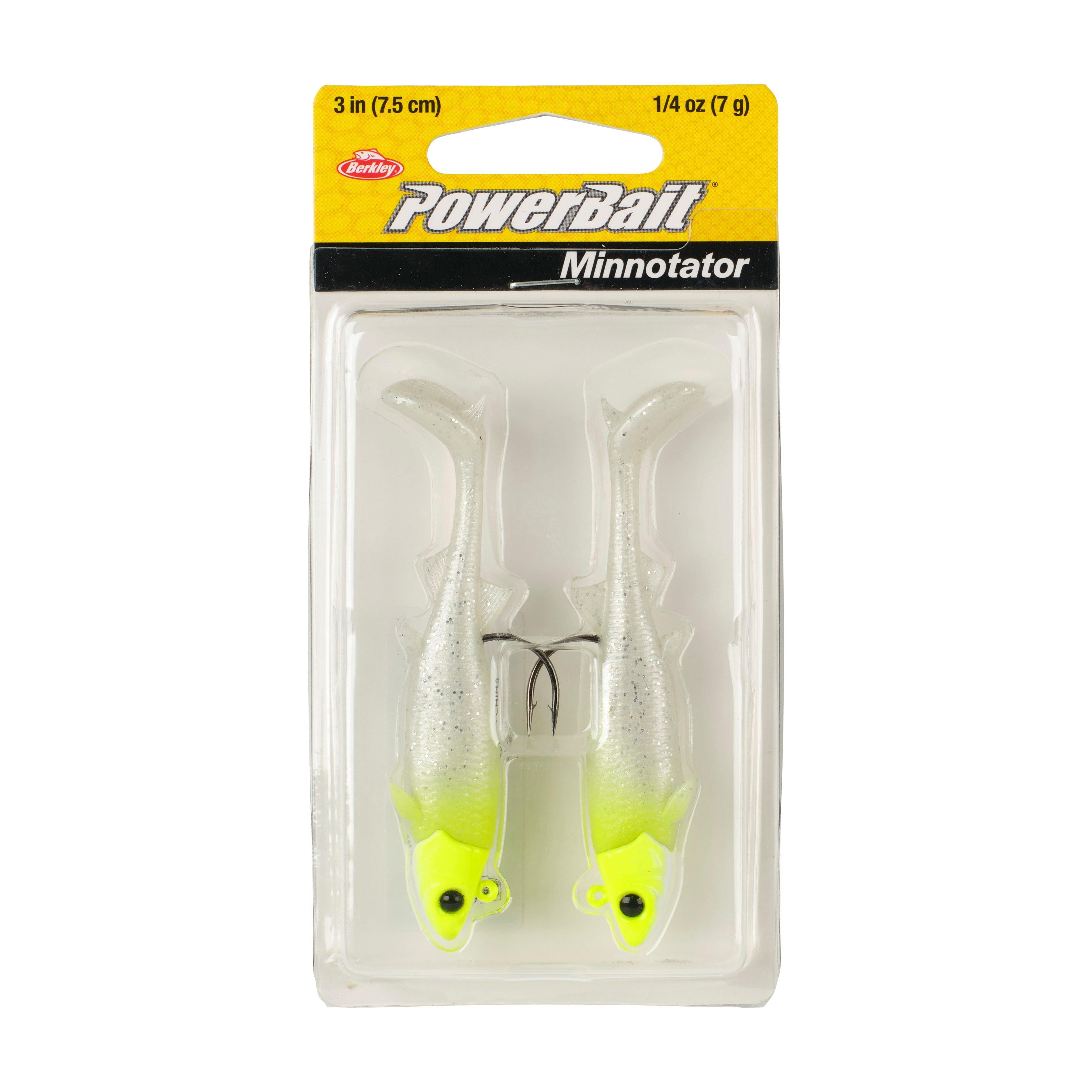 Berkley PowerBait® Minnotator, 3 in, Lemon Head Glow