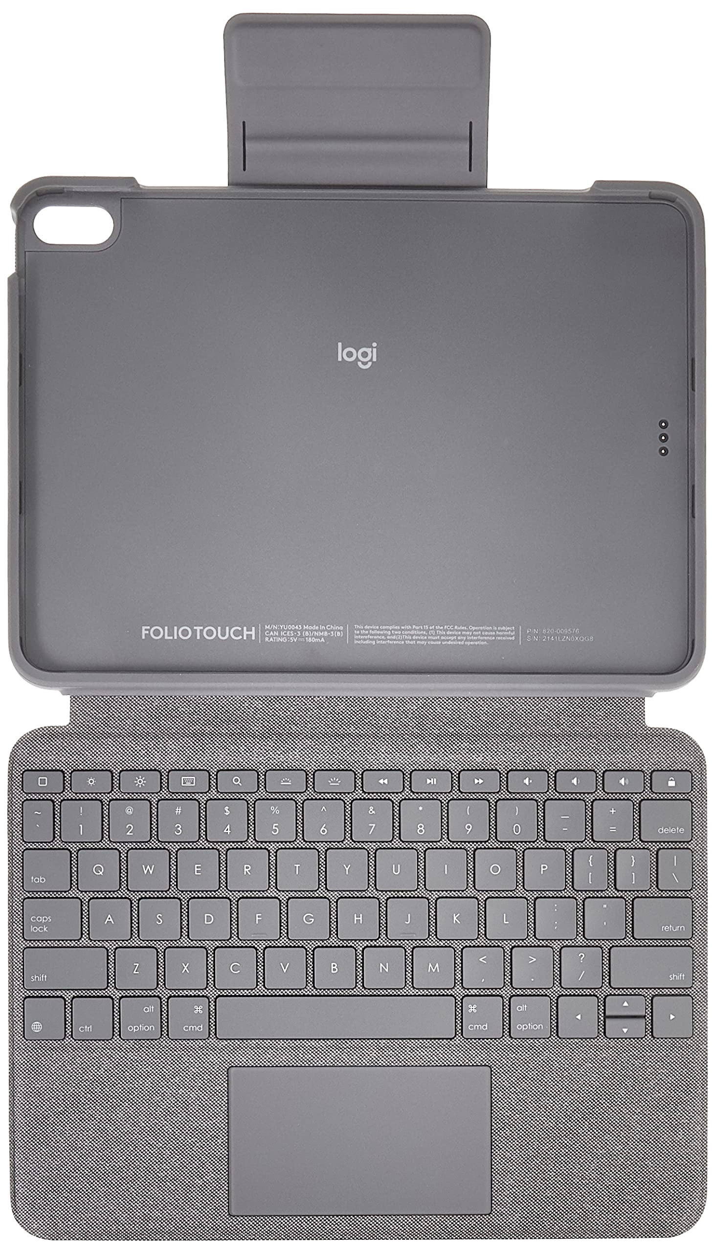 Logitech Combo Touch Keyboard/Cover Case (Folio) for 10.9" Apple iPad Air (4th Generation) Tablet