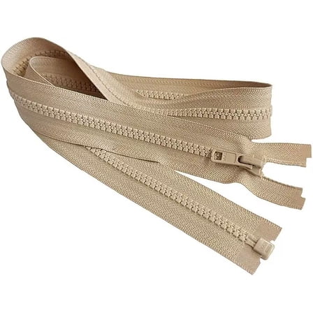 #5 Water Resistance Separating YKK Zipper - 1 Zipper Per Pack - Made in The United States (32" Inches)