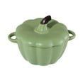 thumbnail image 2 of Last Chance Ceramic Pumpkin Cup Light Green,Oven Pumpkin Bowls Ceramic Pumpkin Pots for Cooking Pumpkin Dutch Oven Pot with Lid Mini Pumpkin Soup Bowls for Home Thanksgiving Halloween Party, 2 of 9