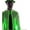 Green, variant on LINLIN Light Up Suspenders and LED Tie, Light Up Tie Light Up Neck Ties Man LED Glow Light Up Suspenders Trouser Braces Y Shape