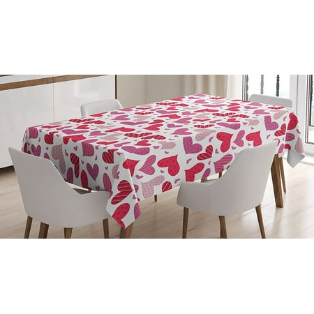 

WISH TREE Tribal Tablecloth Secret Tribe Pattern in Bohemian Style Rectangular Table Cover for Dining Room Kitchen Decor