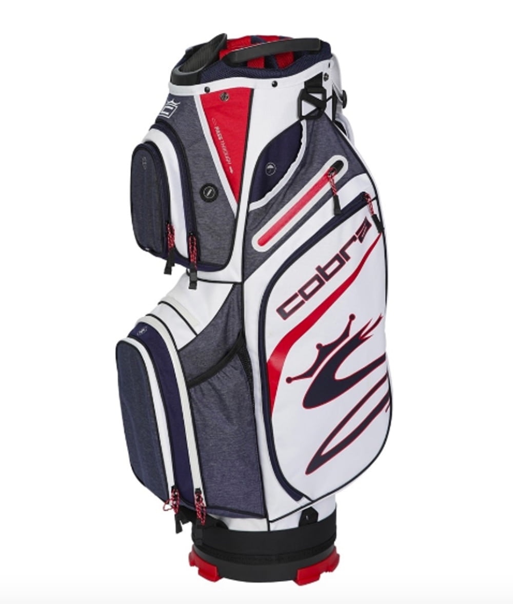 NEW 2020 Cobra 14Way Ultralight Peacoat/High Risk Red/White Cart Golf