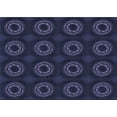 thumbnail image 1 of Ahgly Company Indoor Rectangle Patterned Deep Periwinkle Purple Area Rugs, 8' x 12', 1 of 1
