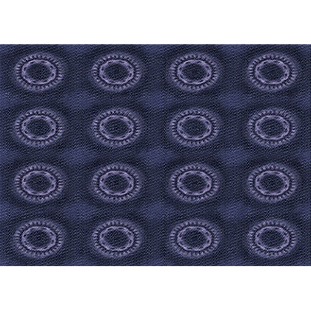 Ahgly Company Machine Washable Indoor Rectangle Transitional Deep Periwinkle Purple Area Rugs, 2' x 3'