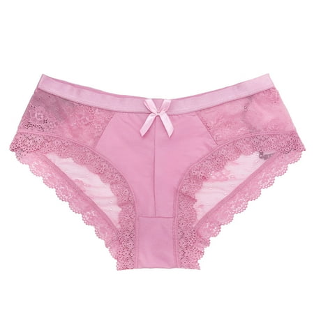 

Sehao High Rise Underwear Women Women Sexy Lace Panties Women Bow Briefs Panties Lace Underwear Lace Lace Thong Plus Size Panties