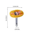 thumbnail image 3 of Swimming Pool Gauge,Floating Pool Thermometer,Floating Pool Thermometer Easy Read,Shatterproof Floating Water Thermometer,Funny Pool Thermometer for Indoor Outdoor Swimming Pools Spas Hot Tubs, 3 of 8