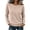 BT20_Camel, variant on Lumtrix Womens Fall Basic Long Sleeve Sweater Soft Knit Classic Crew Neck Sweaters Loose Fit Casual Going Out Pullover White L