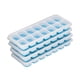 thumbnail image 5 of Molde de silicona para cubitos de hielo Ormromra bandeja cuadrada 4 Uds, 5 of 8