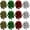 Assortment, variant on PMU Decorative Confetti Gift Bows Small 2in Rose (12/Pkg) Pkg/1