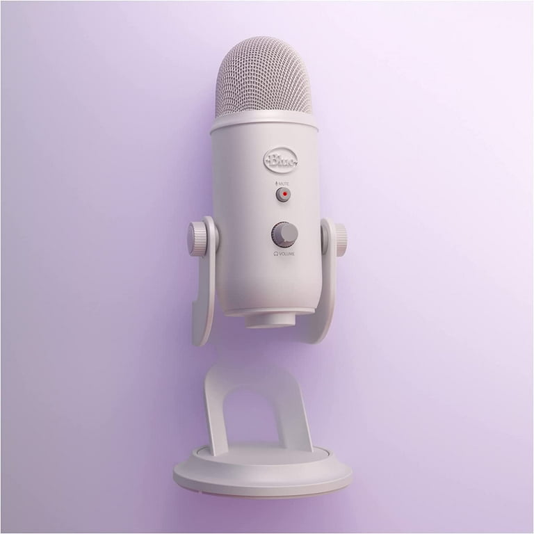 Blue Microphones Yeti USB Desktop Microphone (White Mist) with