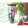 thumbnail image 6 of Disney The Nightmare Before Christmas Acrylic Carnival Cup with Lid and Straw, 6 of 7