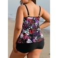 thumbnail image 3 of Traje de baño Tankini Aleumdr para mujer, talla grande, Tummy Control, 3 of 7