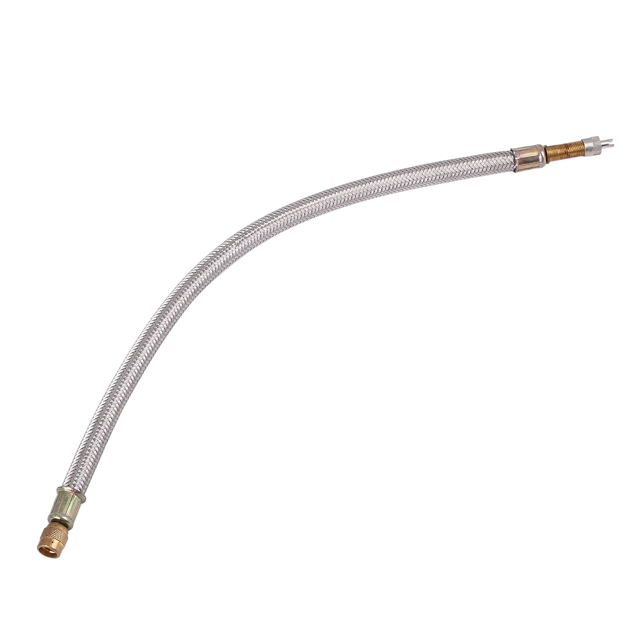 Pair 150mm Braided Stainless Steel Car Tyre Valve Stem Extension