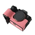 thumbnail image 4 of GadgetCom Camera Half Case Compatible with Sony Alpha 7RV A7R5 , Anti-Slip PU Leather Shell Protective Cover, 4 of 5