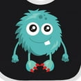 thumbnail image 4 of Inktastic Furry Monster, Blue Monster, Cute Monster, Silly Boys or Girls Baby Bib, 4 of 4