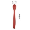 thumbnail image 5 of Baby Spoon, First Stage Silicone Baby Feeding Spoons, Soft Tip Feeding Baby Utensils, Baby Led Weaning Supplies Training Spoons, Dishwasher and Boil Safe, 5 of 8