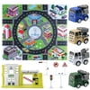 Kids Carpet Playmat - for Floor Mats for Cars for Boys -Bedroom, Playroom, Game Play Mat '' X 27.5'' Truck