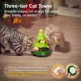 thumbnail image 3 of Mini Christmas Tree Three-Layer Track Cat Toy, Cat Mint Ball Interactive Toy for Kittens, 3 of 6
