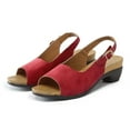 thumbnail image 5 of asddcavvf Sandals For Women Elegant Comfortable Open Toe Low Chunky Heel Sandals, 5 of 5