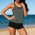 thumbnail image 4 of Trajes de baño para mujer, moda de primavera para mujer, conjunto de bikini de color liso, trajes de baño para mujer, trajes de baño para mujer, traje de baño para mujer, trajes de baño de moda de pla, 4 of 9