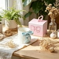 thumbnail image 6 of Pink Bow Coffee Mug 12oz Ceramic Cup with Bow Handle Coquette Style Microwave Dishwasher Safe Porcelain Tea Mug for Women Mom Girlfriend Valentine Mother's Day, 6 of 7