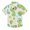 Cartoon Cute Baby Dinosaur, variant on Small Short Sleeve Button Down Shirts Sailing Ship on Sea Casual Shirt 3-10 Years
