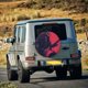 thumbnail image 5 of Fotbe Rock Skull Guitarist Funda de Llanta de Repuesto con Estampado, Engrosada, Ajuste Universal para Jeep, Remolque, RV, SUV, Camión-15 inch, 5 of 6