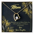 thumbnail image 4 of To Mom Daughter to Mom Forever Necklace w Message Card, 4 of 20