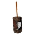 thumbnail image 4 of Rustic Western Lone Star Cowboy Country Bootcut Toilet Brush Scrub and Base Set, 4 of 5